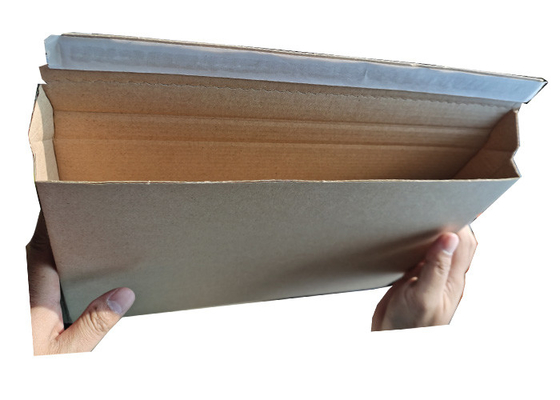 Recycled A4 Size Eco Friendly Rigid Mailers Corrugated Cardboard Envelope Box