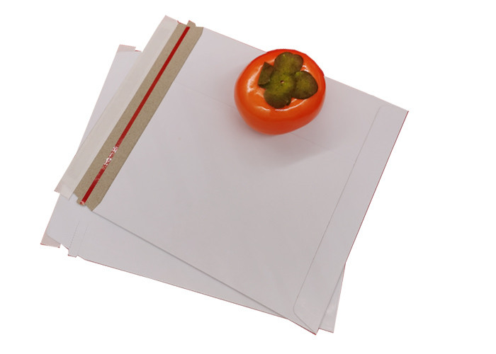 Bend Resistant Eco Friendly Rigid Mailers 6x8 Stay Flat Mailers For Shipping